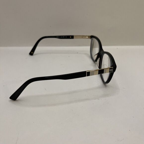 Escada Eyeglasses Italy VES474 COL 0700 Black Designer Frames Only 53-16-140 - Picture 4 of 6